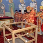 Епископ Боярский Феодосий освятил храм на Лукьяновском кладбище Киева...