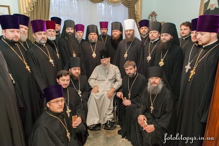 Епископ Боярский Феодосий принял участие в поздравлении Предстоятеля УПЦ с днем ​​рождения