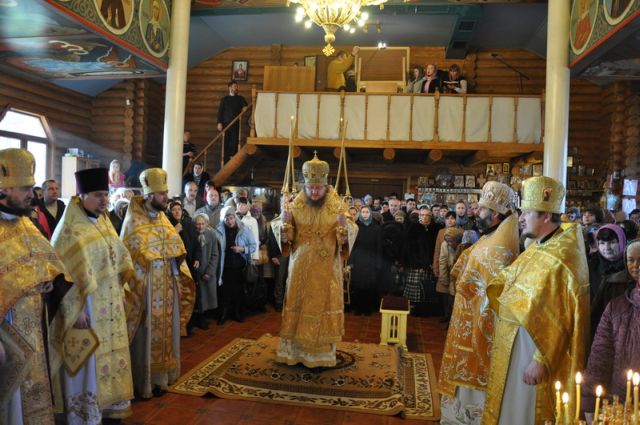 Епископ Боярский Феодосий совершил освящение храма в честь святителя Иоасафа Белгородского в г.Киеве