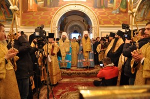 Молебень про примноження любові в Києво-Печерській Лаврі...