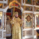 Єпископ Боярський Феодосій звершив Божественну літургію в храмі свт.Іоасафа Білгородського
