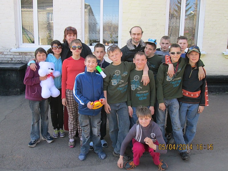 Состоялась волонтерская поездка Воскресной школы киевского прихода в школу-интернат