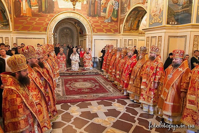 Епископ Боярский Феодосий принял участие в торжествах по случаю 22-го юбилея Харьковского собора и избрания Предстоятеля
