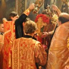 Епископ Боярский Феодосий совершил всенощное бдение накануне праздника Воздвижения Животворящего Креста Господня