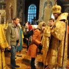 Епископ Боярский Феодосий совершил всенощное бдение накануне Недели 17-й по Пятидесятнице