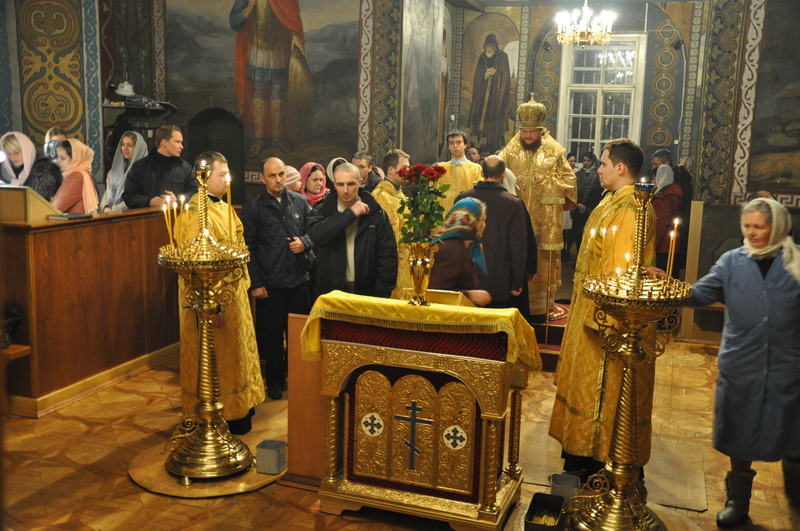 Єпископ Боярський Феодосій звершив всенічне бдіння напередодні Неділі 22-ї після П’ятидесятниці