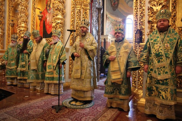 Єпископ Боярський Феодосій взяв участь у Літургії та урочистостях з нагоди дня пам’яті прп.Нестора Літописця