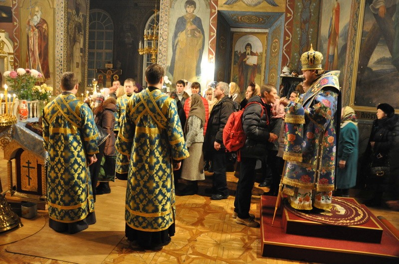 Єпископ Боярський Феодосій звершив всенічне бдіння напередодні Неділі 26-ї після П’ятидесятниці