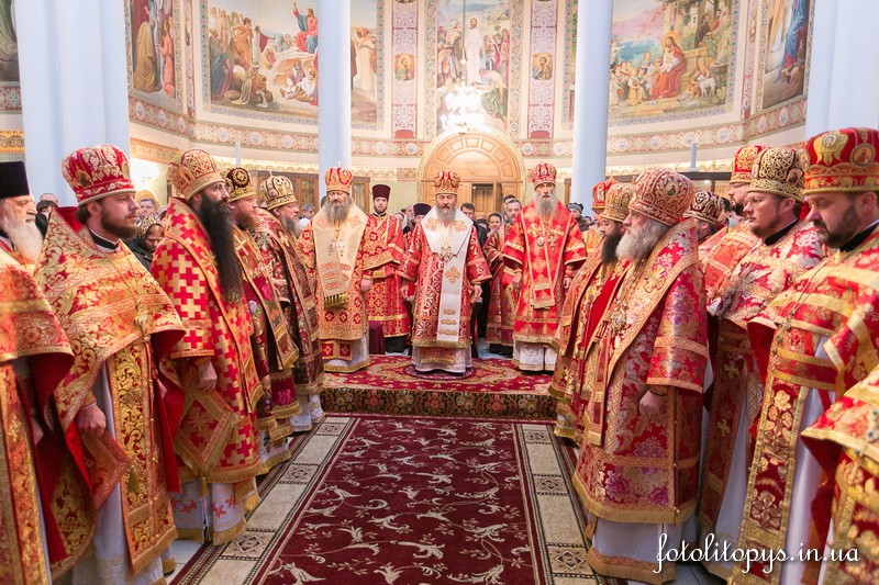 В день пам’яті свщмч.Климента, єпископ Боярський Феодосій співслужив Предстоятелю УПЦ у столичному храмі рівноап.кн.Ольги