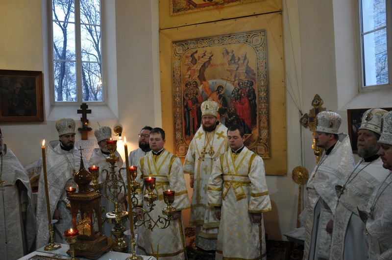 Епископ Боярский Феодосий возглавил соборное служение настоятелей храмов Подольского района