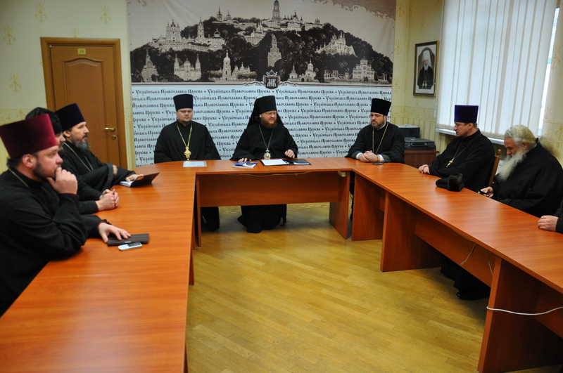 Епископ Боярский Феодосий провел расширенное совещание благочинных Северного киевского викариатства