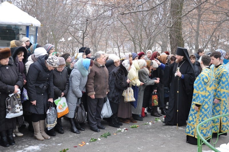 Єпископ Боярський Феодосій звершив Літургію в Покровському храмі на Пріорці