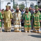 Єпископ Боярський Феодосій співслужив Предстоятелю у день пам’яті його небесного покровителя (+ВІДЕО)