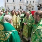 Управляющий Северным киевским викариатством епископ Боярский Феодосий принял участие в поздравлении Блаженнейшего Митрополита Онуфрия с Днем тезоименитства