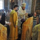 Епископ Боярский Феодосий совершил всенощное бдение накануне Недели 5-й по Пятидесятнице