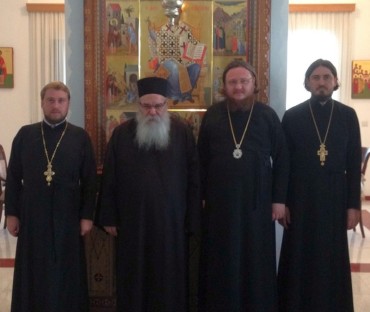 Єпископ Боярський Феодосій зустрівся з ієрархами Кіпрської Православної Церкви