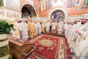 Єпископ Боярський Феодосій взяв участь в заупокійних богослужіннях з нагоди 80-річчя від дня народження спочилого Блаженнішого Митрополита Володимира