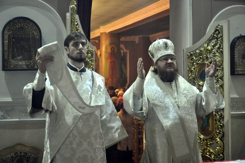 Управляющий Северным киевским викариатством епископ Боярский Феодосий возглавил Божественную литургию в Покровском храме г.Киева (ОБНОВЛЕНО)