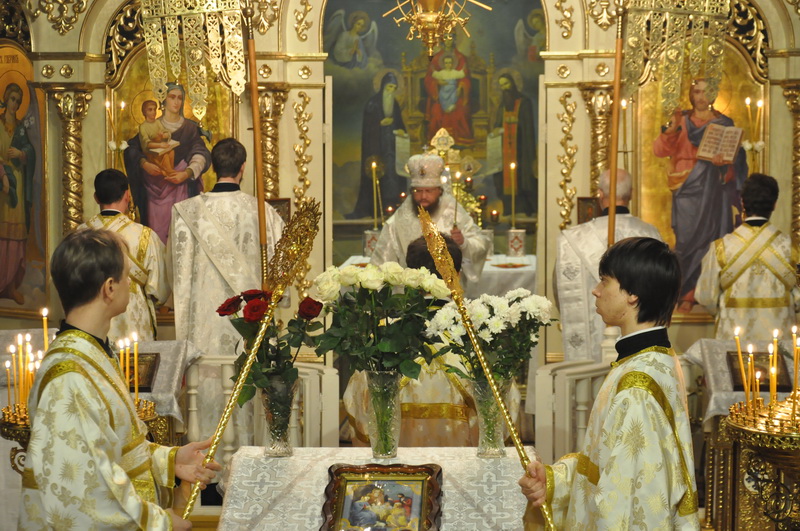 Єпископ Боярський Феодосій звершив всенічне бдіння напередодні свята Різдва Христового