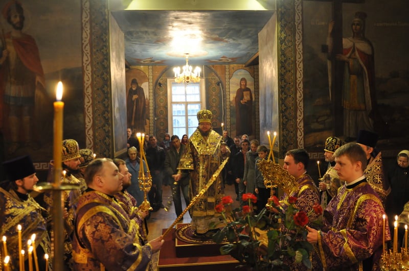 Єпископ Боярський Феодосій звершив всенічне бдіння напередодні Неділі 2-ї Великого посту