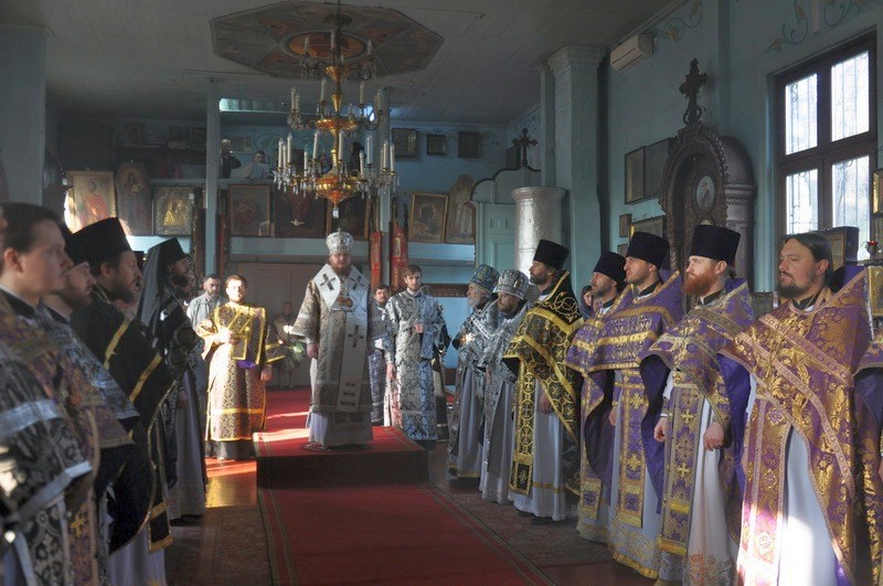 Состоялись соборная Литургия и общее говение духовенства Первого шевченковского благочиния