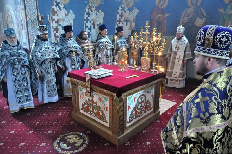 Відбулися соборна Літургія та спільне говіння духовенства Кладовищенського благочиння
