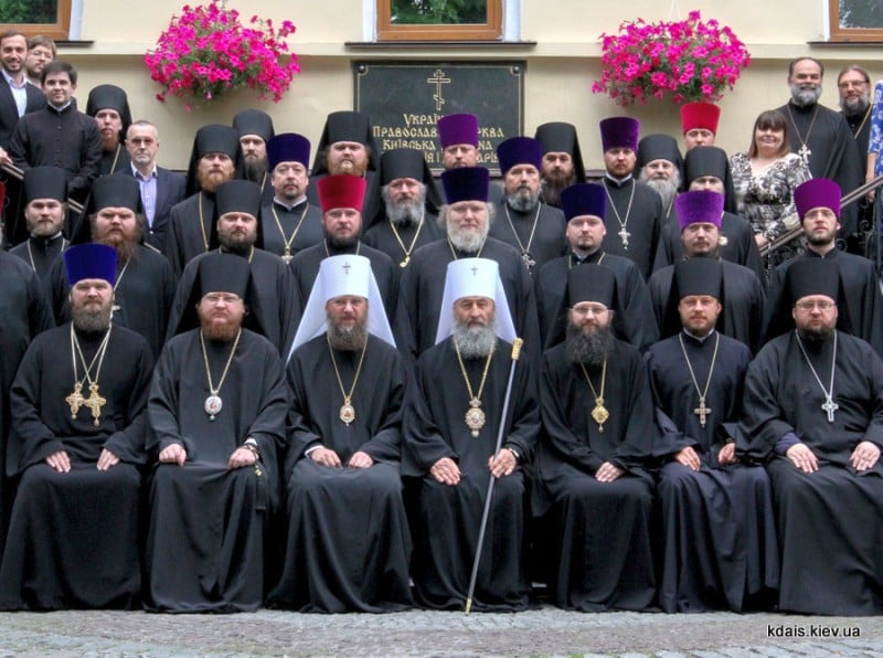 Епископ Боярский Феодосий принял участие в итоговом заседании Ученого совета КДА 2015-2016 учебного года