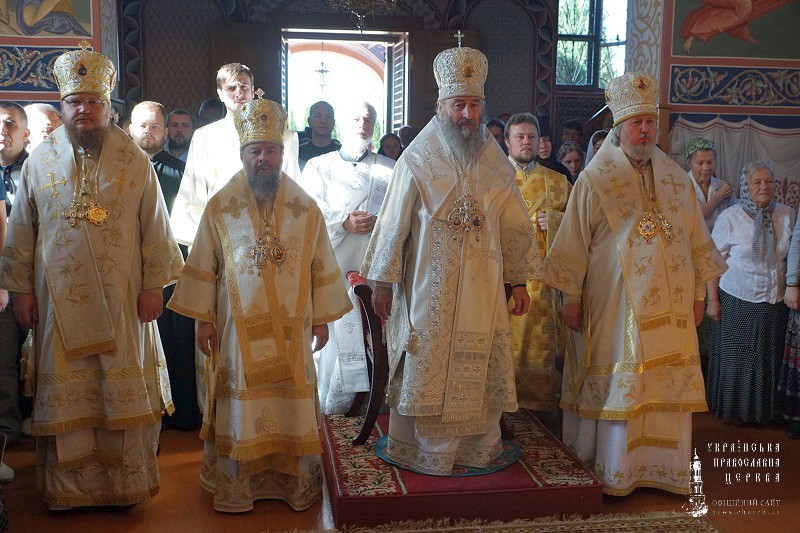 Єпископ Боярський Феодосій співслужив Предстоятелю в Свято-Пантелеімонівському жіночому монастирі Феофанії