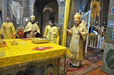 Єпископ Боярський Феодосій звершив Літургію в Неділю 17-у після П’ятидесятниці