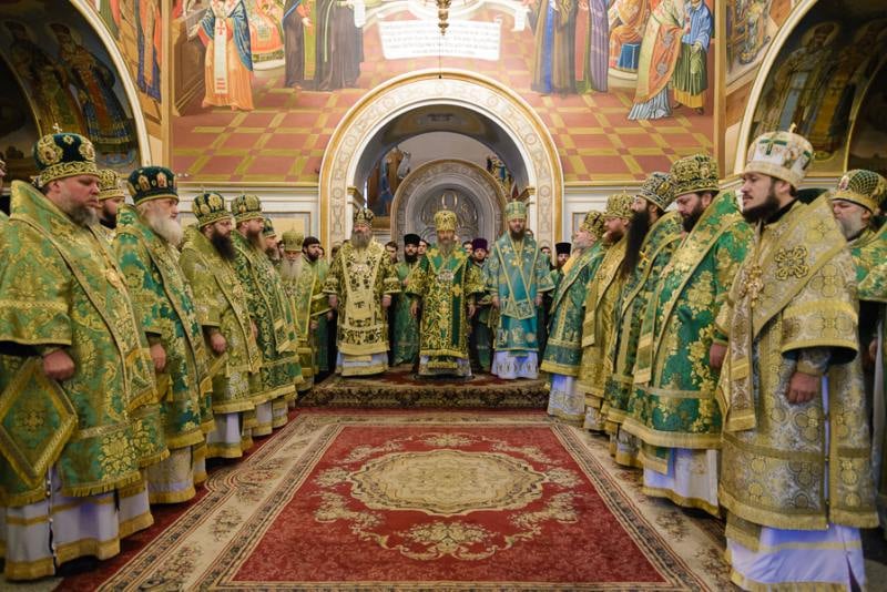 Єпископ Боярський Феодосій співслужив Предстоятелю в урочистостях з нагоди дня пам’яті прп.Нестора Літописця