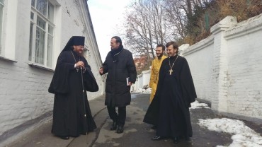 Єпископ Боярський Феодосій зустрівся з професором Адріано Роккуччі