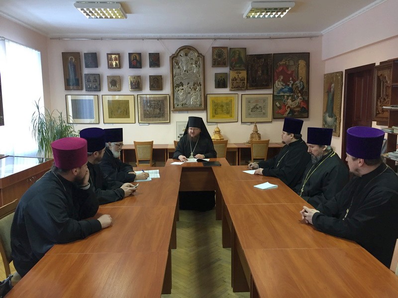 Епископ Боярский Феодосий провел совещание благочинных Северного киевского викариатства