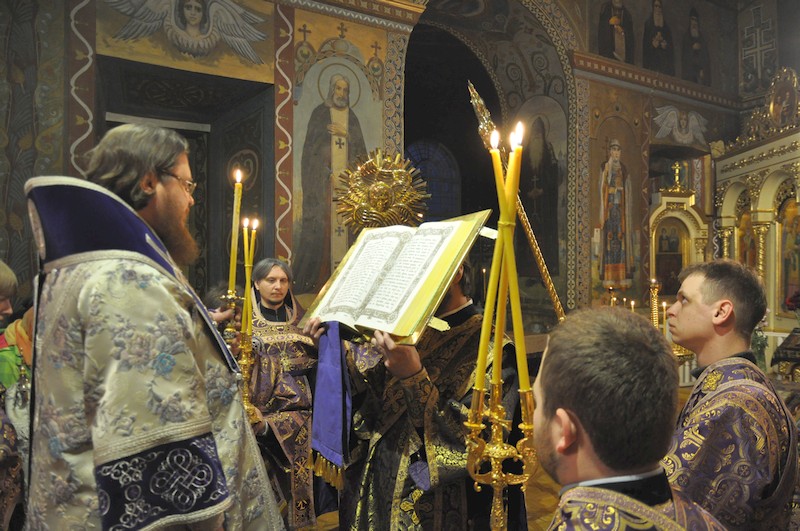 Єпископ Боярський Феодосій звершив всенічне бдіння напередодні Неділі 2-ї Великого посту