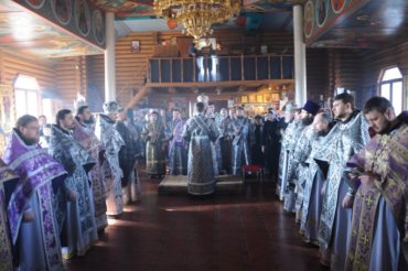 Состоялись соборная Литургия и общее говение духовенства второго Шевченковского благочиния
