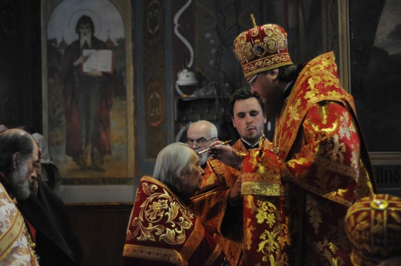 Епископ Боярский Феодосий совершил всенощное бдение накануне Недели 3-й по Пасхе