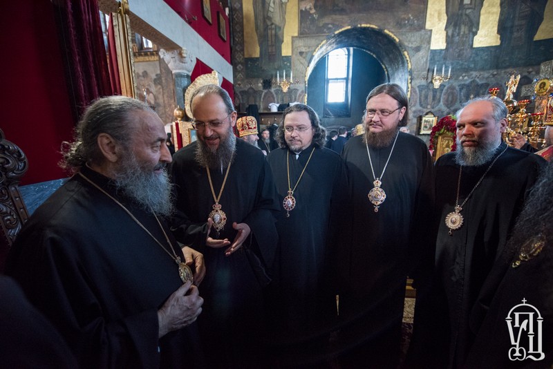Єпископ Боярський Феодосій взяв участь у привітанні Предстоятеля УПЦ з нагоди свята Пасхи