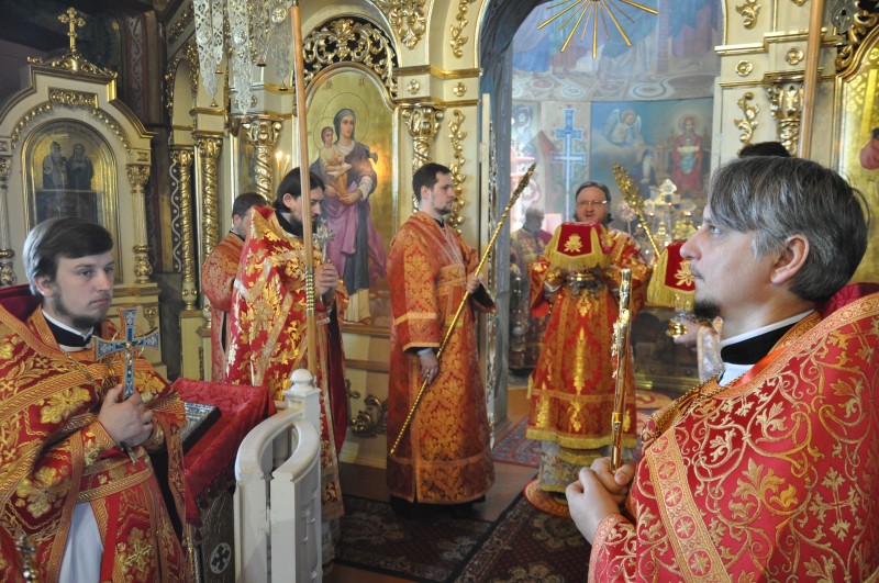 Єпископ Боярський Феодосій звершив Літургію в Неділю 6-у після Пасхи, про сліпого