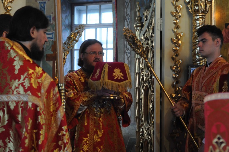 Єпископ Боярський Феодосій звершив Літургію в Неділю 4-у після Пасхи