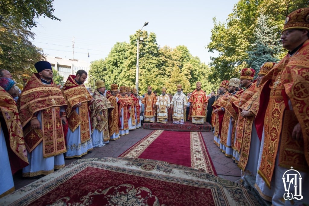 Архиепископ Боярский Феодосий сослужил Предстоятелю УПЦ в день престольного праздника Ильинского храма
