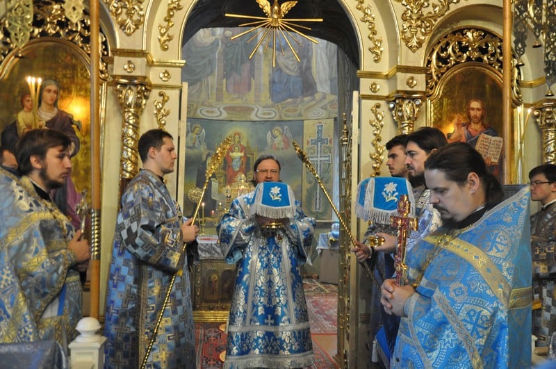 Архієпископ Боярський Феодосій звершив Літургію у Неділю 16-ту після П’ятидесятниці