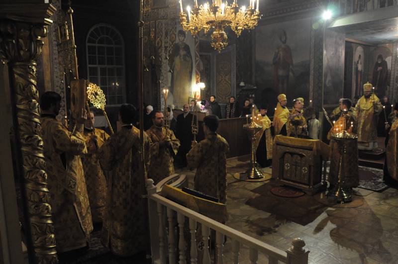 Архієпископ Боярський Феодосій звершив всенічне бдіння напередодні Неділі 25-ї після П’ятидесятниці