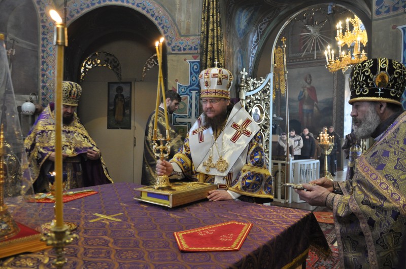 Архієпископ Боярський Феодосій звершив Літургію в Неділю Торжества Православ’я