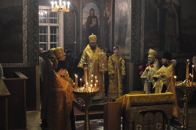 Архієпископ Боярський Феодосій звершив всенічне бдіння напередодні Неділі про блудного сина