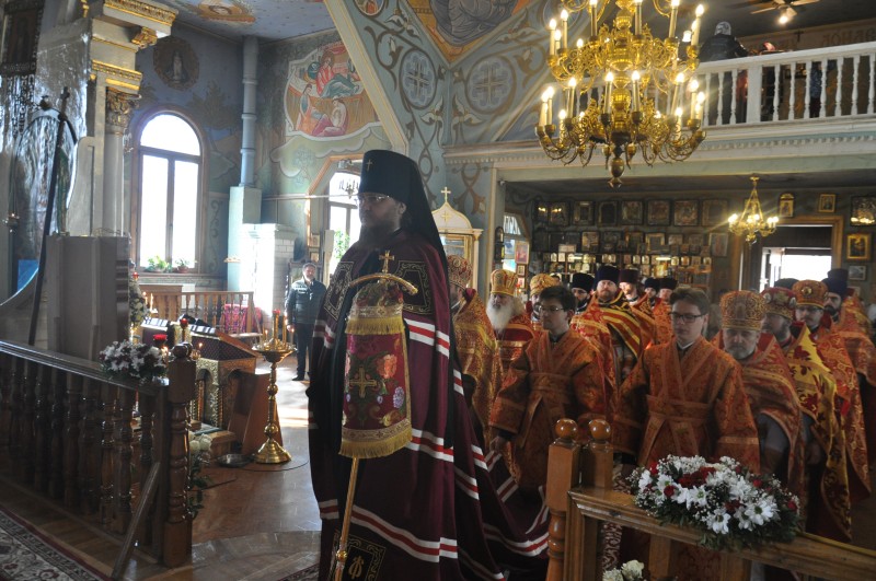 Состоялась соборная пасхальная Литургия духовенства Оболонского района столицы