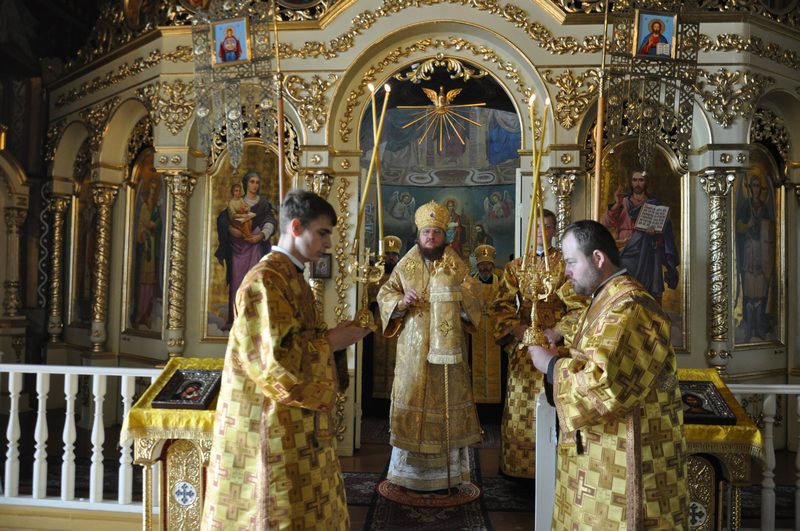 Архієпископ Боярський Феодосій звершив всенічне бдіння напередодні Неділі 5-ї після П’ятидесятниці