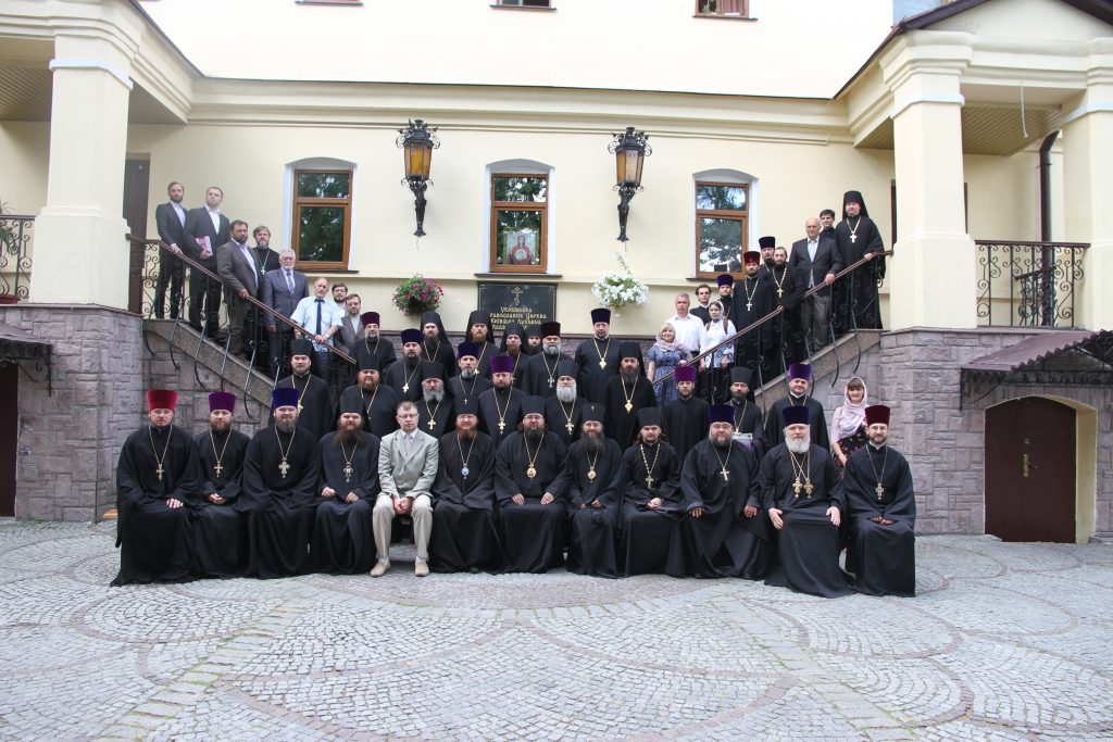 Архиепископ Боярский Феодосий принял участие в итоговом заседании Ученого совета КДА 2017-2018 учебного года