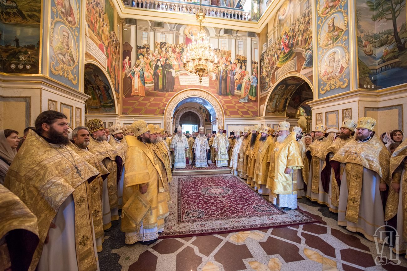 В день памяти апп.Петра и Павла архиепископ Боярский Феодосий сослужил Предстоятелю УПЦ в Киево-Печерской Лавре (+ВИДЕО)