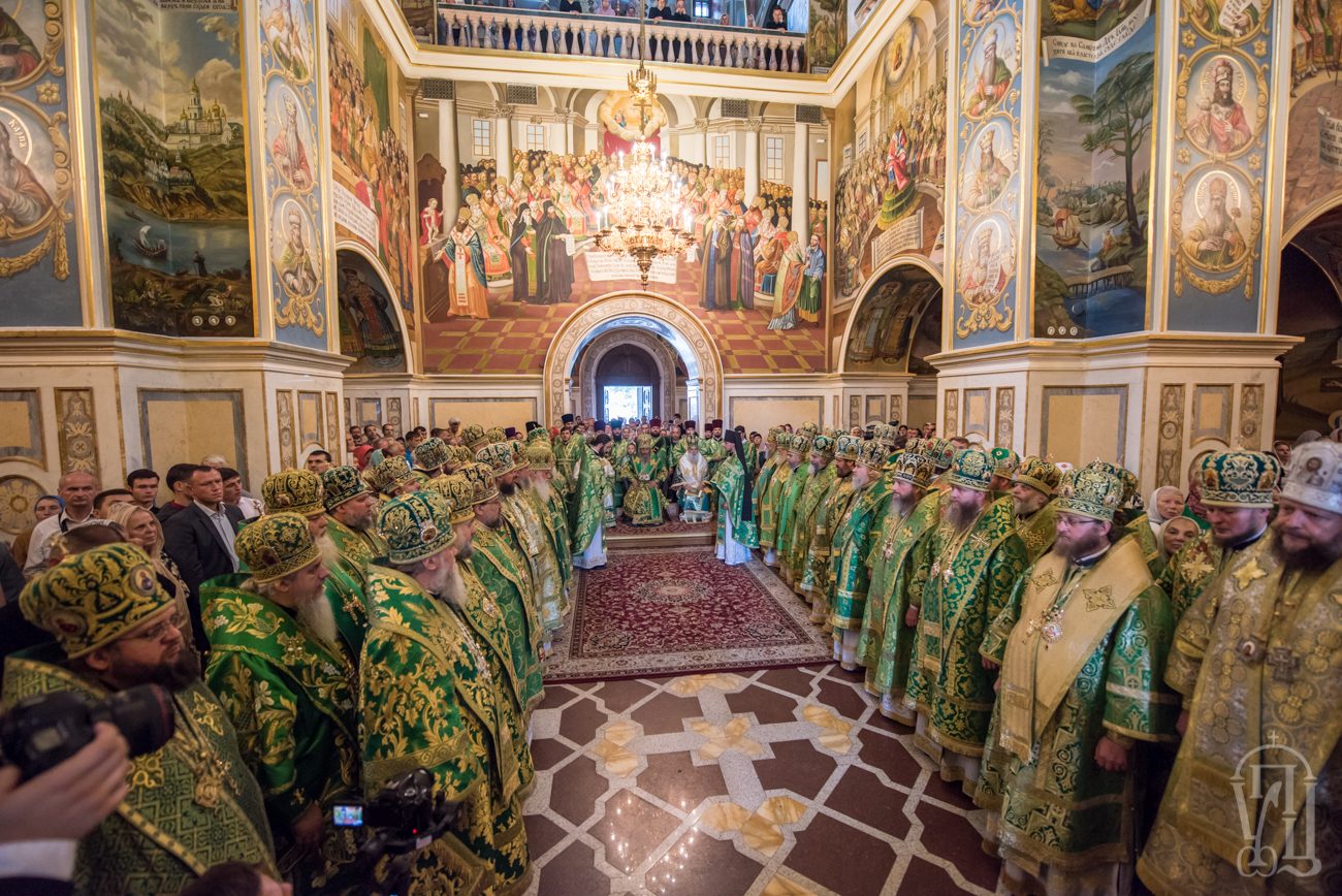 У день пам’яті прп.Антонія Печерського архієпископ Боярський Феодосій співслужив Предстоятелю у Києво-Печерський Лаврі (+ВІДЕО)