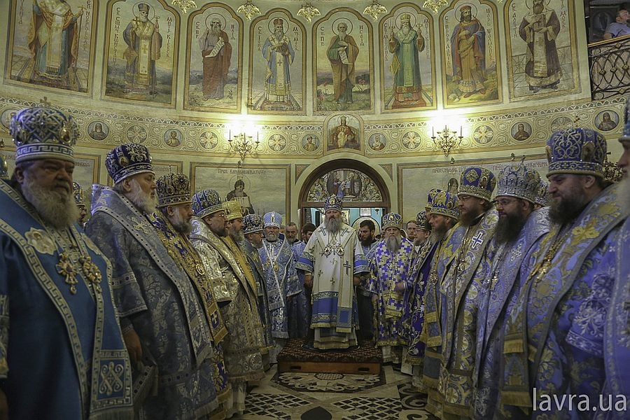 Архиепископ Боярский Феодосий принял участие в торжествах в столичном Введенском монастыре