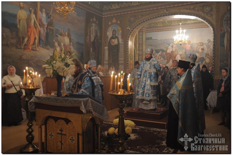 Архиепископ Феодосий совершил всенощное бдение накануне Недели 20-й по Пятидесятнице